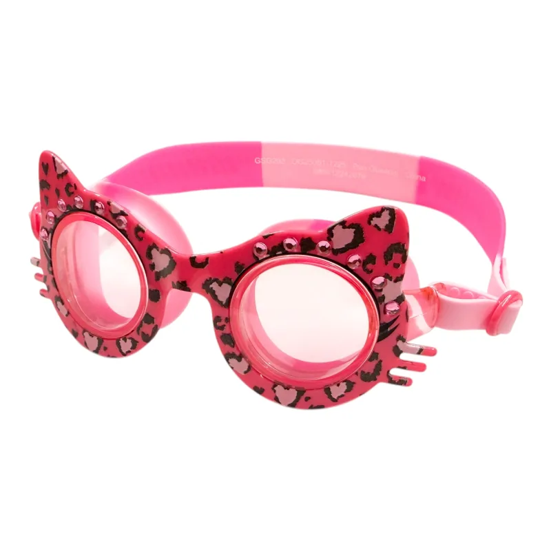 Leopard Heart Pink