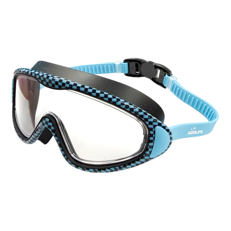 Checker Mask Turquoise